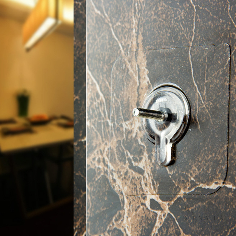 Móc đinh treo gọng kính ảnh/kệ để đồ dán tường không để lại dấu vết