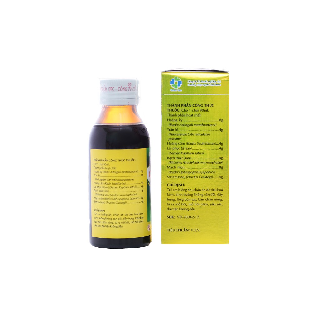 Siro KIỆN NHI OPSURE 90ml dược phẩm OPC siro cho trẻ biếng ăn, chán ăn, tự ra mồ hôi, mồ hôi trôm, đại tiện không đều | Thế Giới Skin Care