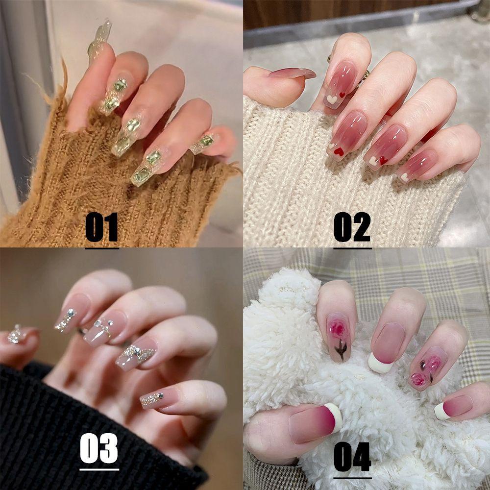 Bộ 24 Móng Tay Giả Chất Lượng Cao