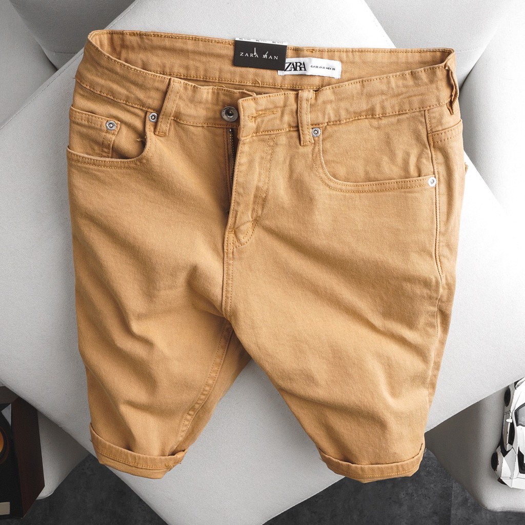 Quần short jean nam big size ZR chất bò co dãn form body 5 màu full team cao cấp tara_shop96
