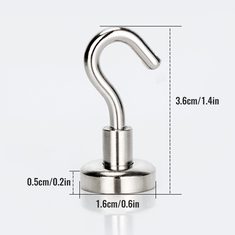 Set 16 Móc Hít Nam Châm Chuyên Dụng Cho Tủ Lạnh