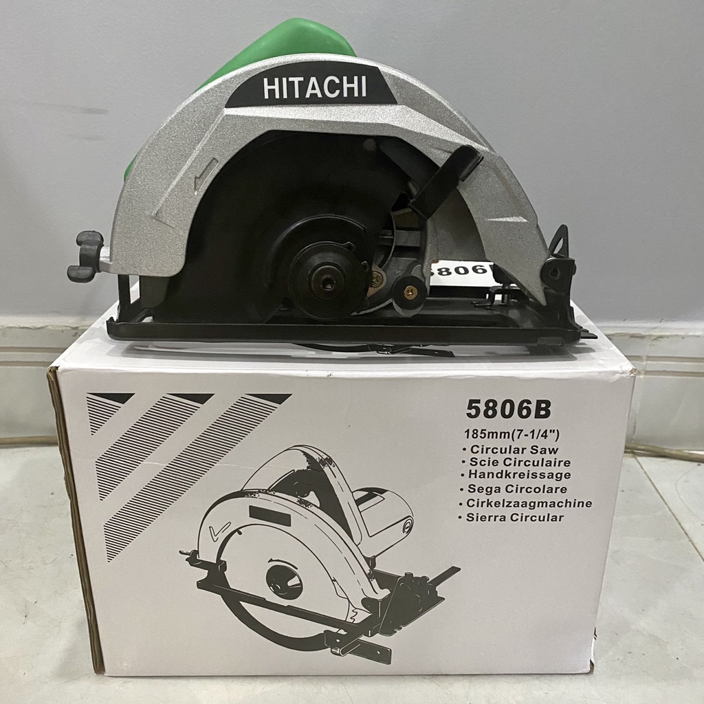 Máy cưa gỗ HITACHI 185MM ruột đồng 100% Máy nhỏ gọn hoạt động mạnh mẽ
