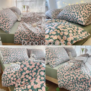 Bộ Chăn Ga Gối Cotton Lụa ❤️ FREESHIP ❤️ Chăn Ga Gối Cotton Living 4 món (nhắn shop để free bo chun)