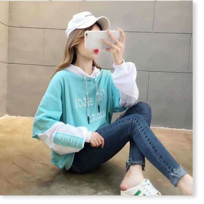 ÁO KHOÁC HOODIE PHỐI MÀU SIÊU CÁ TÍNH CỰC ĐẸP