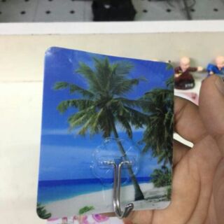 Combo 10 miếng dán tường treo đồ 3D