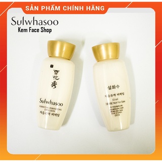 2 CHAI SỮA DƯỠNG ẨM TRẮNG DA, NGĂN NGỪA LÃO HÓA SULWHASOO minisize 15ml