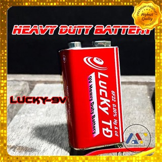 Pin 9V hãng Lucky - Pin vuông 9V - (Sỉ Inbox - Cực rẻ)