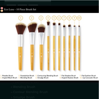Bộ cọ Eco Brush của BH cosmetics