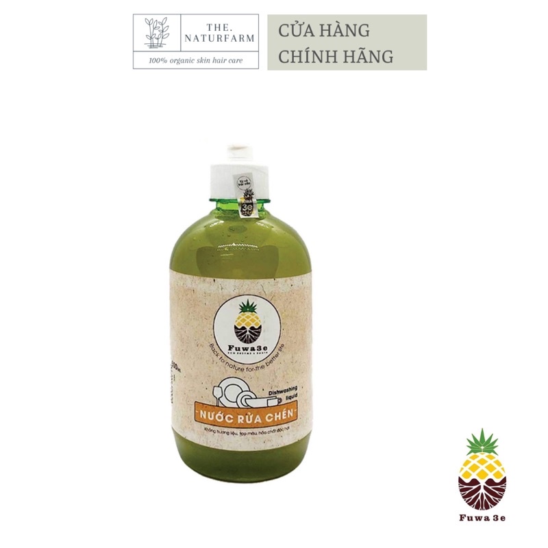 Nước rửa chén hữu cơ Fuwa3e 500ml