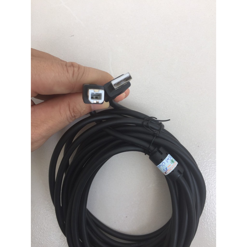 Cáp máy in 5M USB 2.0 KingMaster KM044 - Hãng phân phối