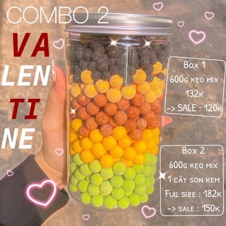 Combo Valentine 2 - Kẹo mầm đậu nành mix mùi
