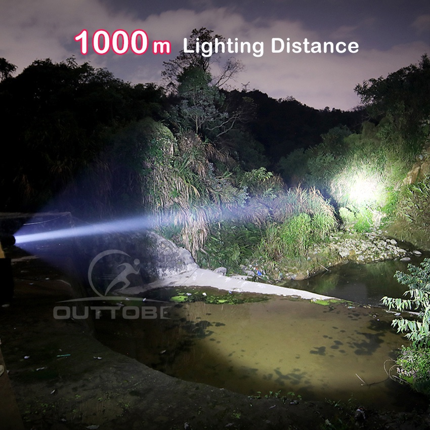 Đèn Pin LED Mini Bỏ Túi Chống Thấm Nước 1000m Siêu Sáng Tiện Dụng Mang Theo Du Lịch / Leo Núi