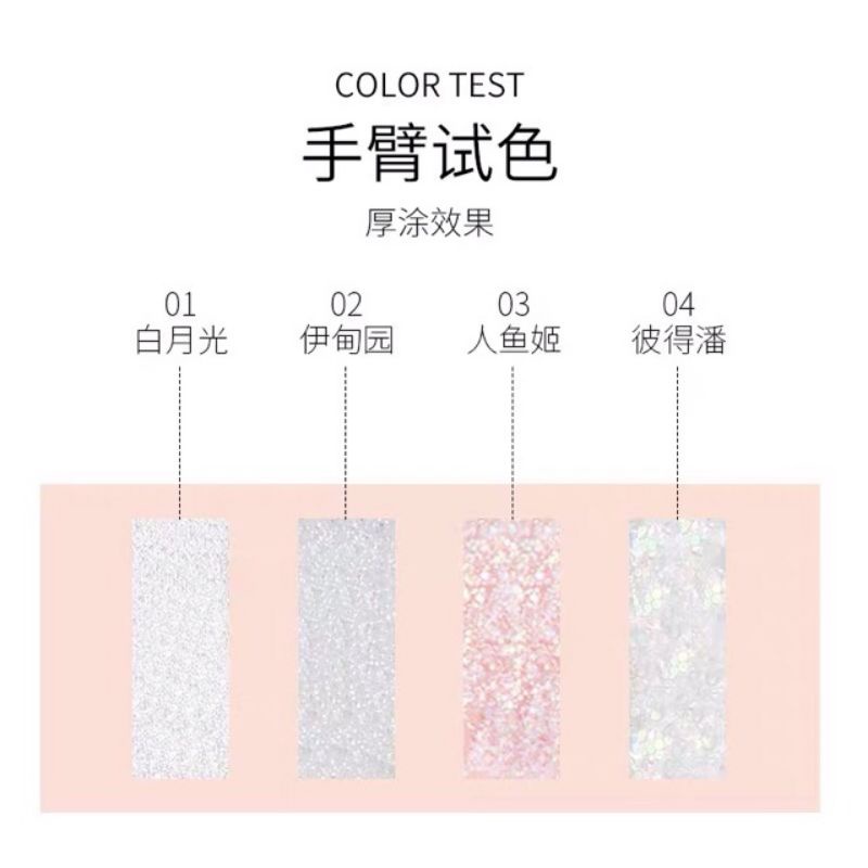 Nhũ mắt kim tuyến dạng lỏng lấp lánh Lameila | BigBuy360 - bigbuy360.vn