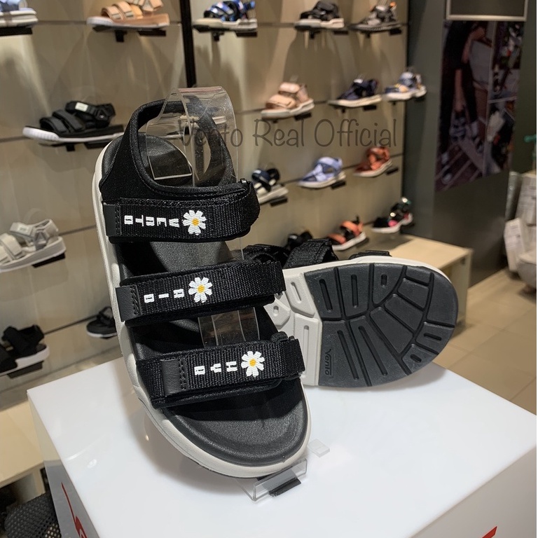 Giày Sandal Nữ Vento Chính Hãng Mã SD10027 Ba Quai Ngang Đế Cao 3.5 Cm