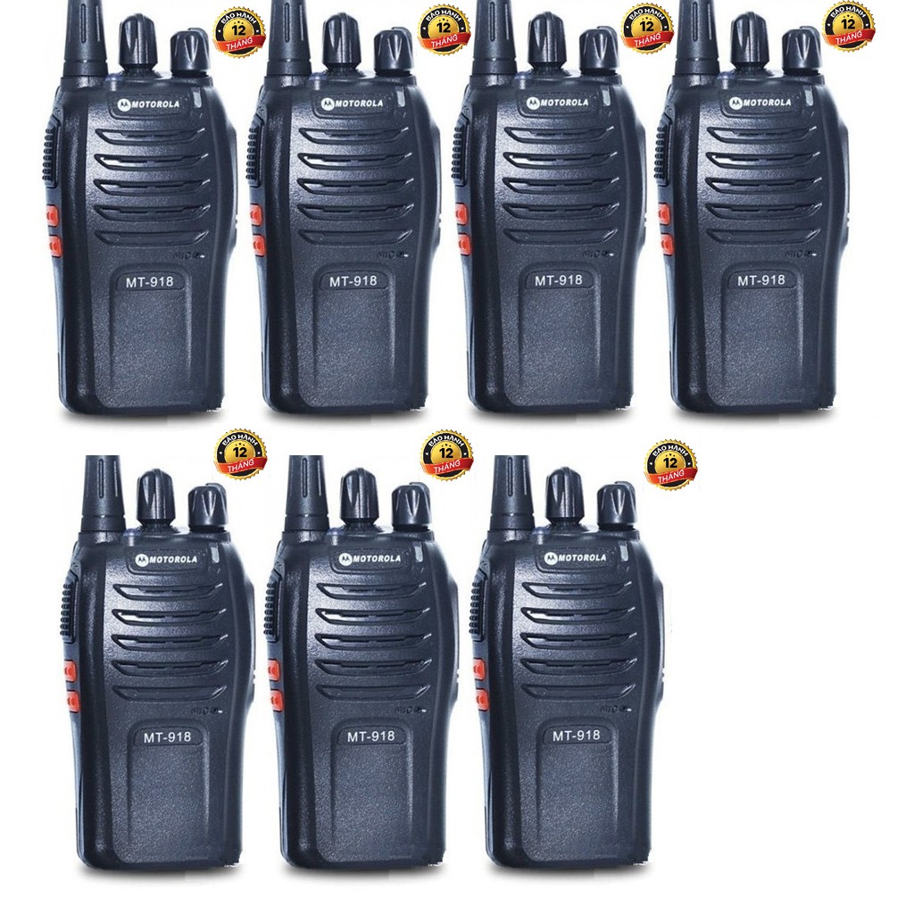 Bộ 7 Bộ đàm Motorola MT918