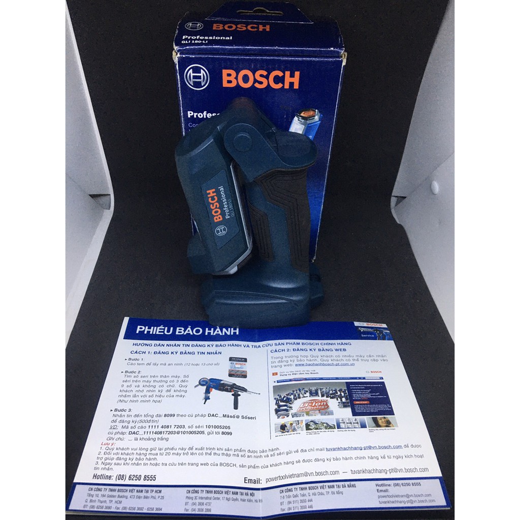 Đèn pin Bosch GLI 180-LI