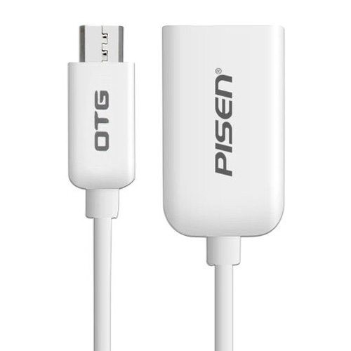 Cáp OTG Pisen chuyển đổi Micro USB ra USB - Hàng chính hãng