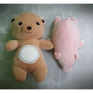 Gấu và heo miniso 70cm va 60cm