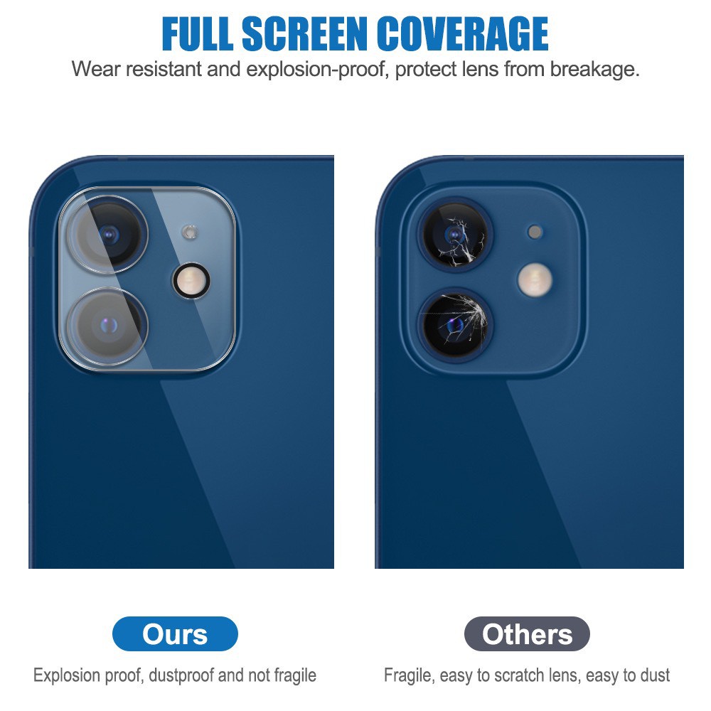 [ Đã Có IPhone 13] Kính Camera Chuẩn Thế Giới Di Động  IPhone 11 Series 12 Series 13 Series 13 Promax