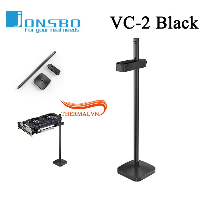 Giá đỡ VGA Jonsbo VC-2 Black - Giúp Card màn hình chống cong vênh | BigBuy360 - bigbuy360.vn