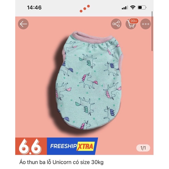 Vải thun cotton hình ngựa Pony nền xanh ngọc