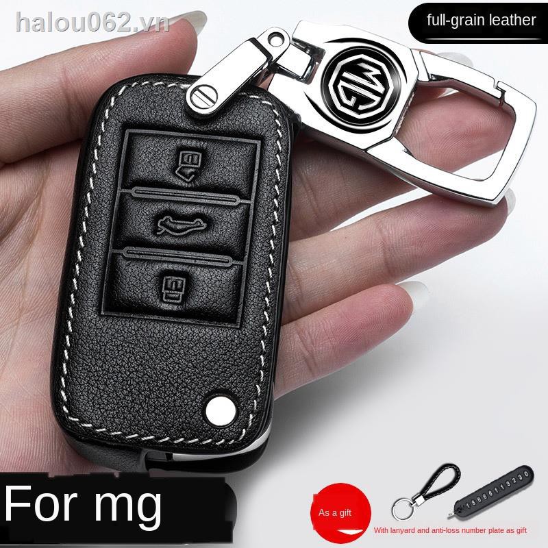 Vỏ Da Bảo Vệ Chìa Khóa Xe Hơi 2019 MG 3/6 zs/hs Ruiteng mg6/gs/gt