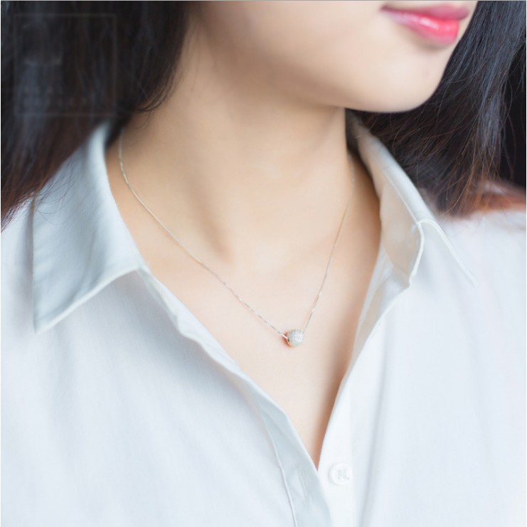 Dây Chuyền Bạc Nữ Phong Cách Hàn Quốc Sale Giá Siêu Rẻ DB-1583 - Bảo ngọc Jewelry