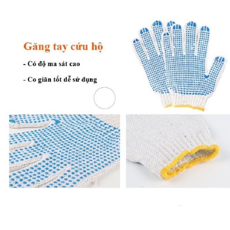 Bộ dụng cụ cứu hộ 9 món dành cho xe ô tô ( 9 món )