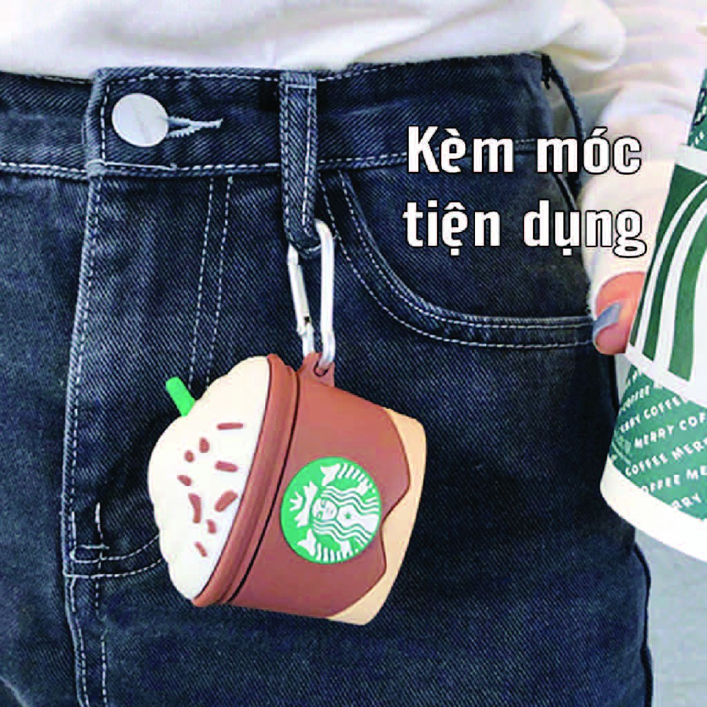 Airpods Case STARBUCKS Case Tai Nghe Không Dây Airpods 1/2/PRO/i12 - MOBILE89