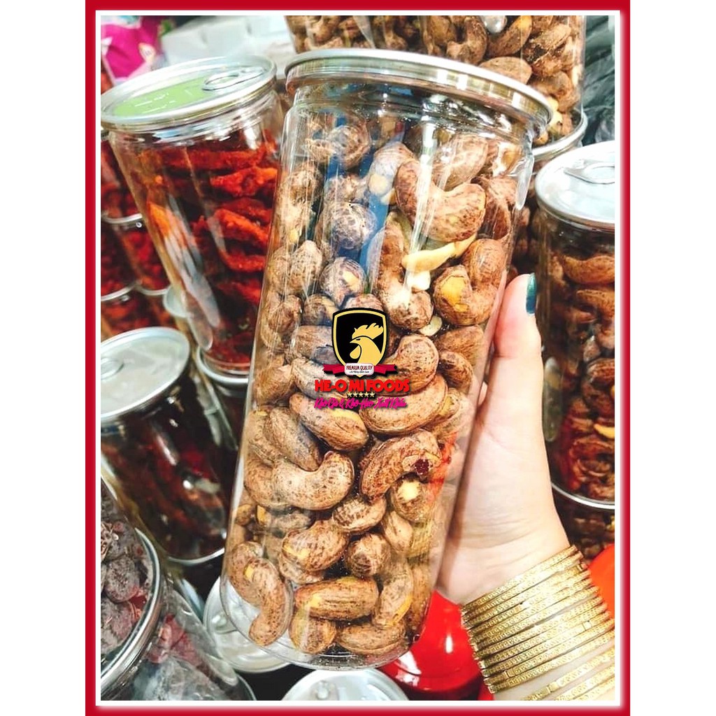 1KG HẠT ĐIỀU VỎ LỤA RANG MUỐI- ĐIỀU CỒ LOẠI A