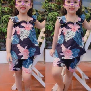Bộ cánh tiên siêu mát cho bé (vải tơ đũi)