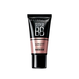 Kem nền maybelline che phủ cao 01 màu sáng 30ml super bb ultra cover spf50 pa++++ 01 fair