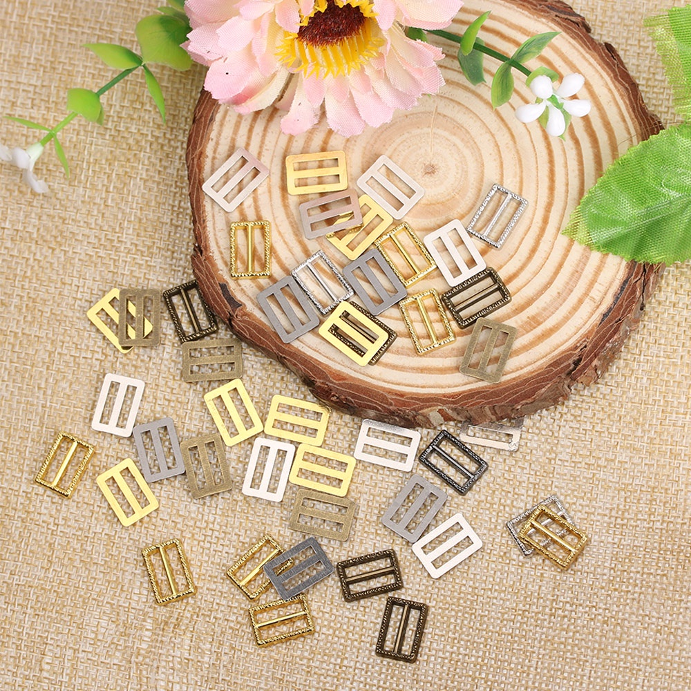 Bộ 20/40 Nút Khóa Ba Răng 4 Màu Sắc Cho Búp Bê Đồ Chơi Diy 3.5mm/9mm