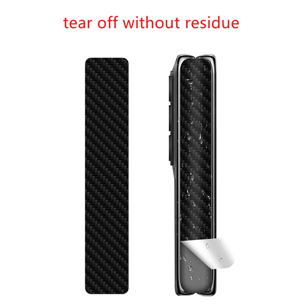 Miếng Dán Sợi Carbon 3D Cho Điện Thoại SAMSUNG Z Fold 2 3 4 W20 W2021 W22 Fro Galaxy Z Flip3 4 5G