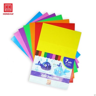 [COMBO 6/3] Giấy thủ công 7 màu Hồng Hà (3485) .