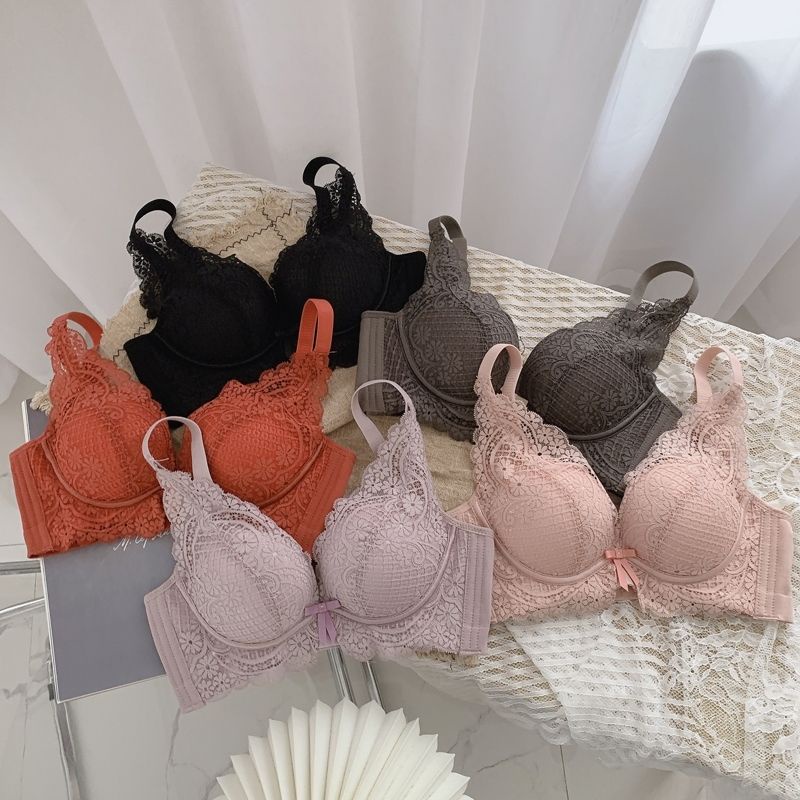 Bộ Đồ Lót Ren Định Hình Không Gọng 3p Đệm Siêu Mềm - Che Khuyết Điểm Tối Ưu | BigBuy360 - bigbuy360.vn