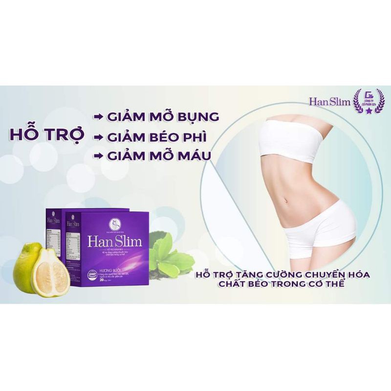 ( Uống là giảm)GIẢM CÂN HANSLIM TINH CHẤT BƯỞI EO THON, DÁNG ĐẸP *Freeship* | BigBuy360 - bigbuy360.vn