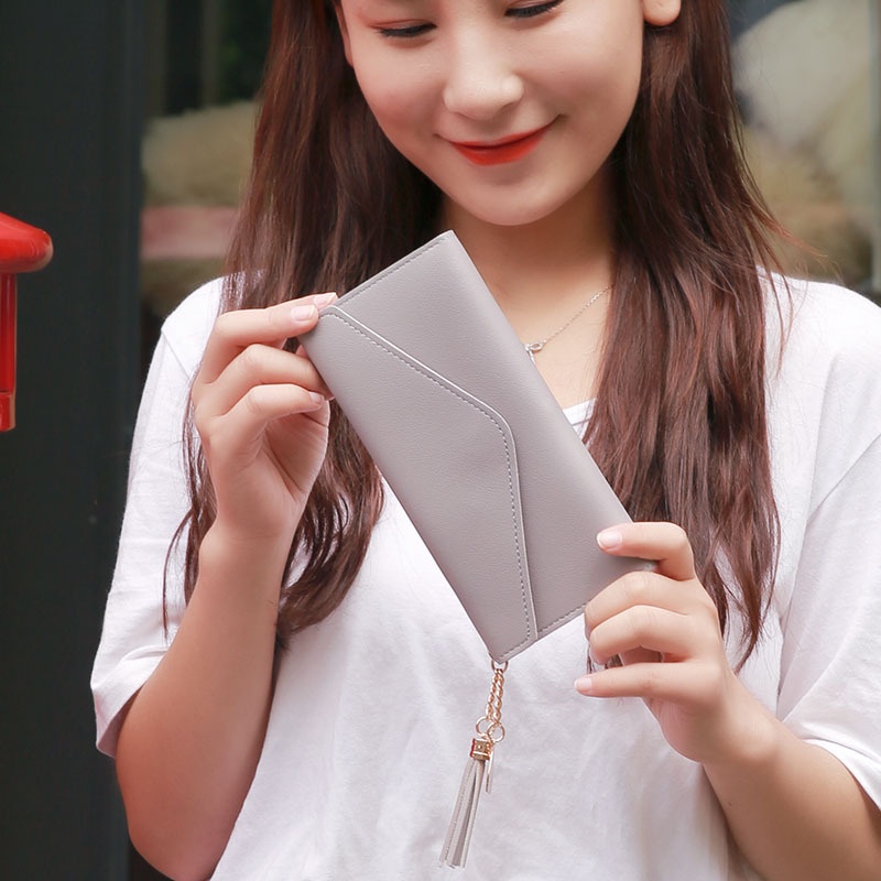 Ví Nữ Hình Trái Tim Đơn Giản Đa Năng Thời Trang