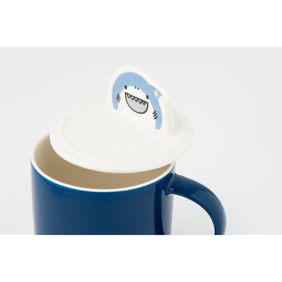 Cốc Mug Tay Cầm ARTBOX Hàn Quốc Có Nắp Đậy Hình Nhân Vật Boss