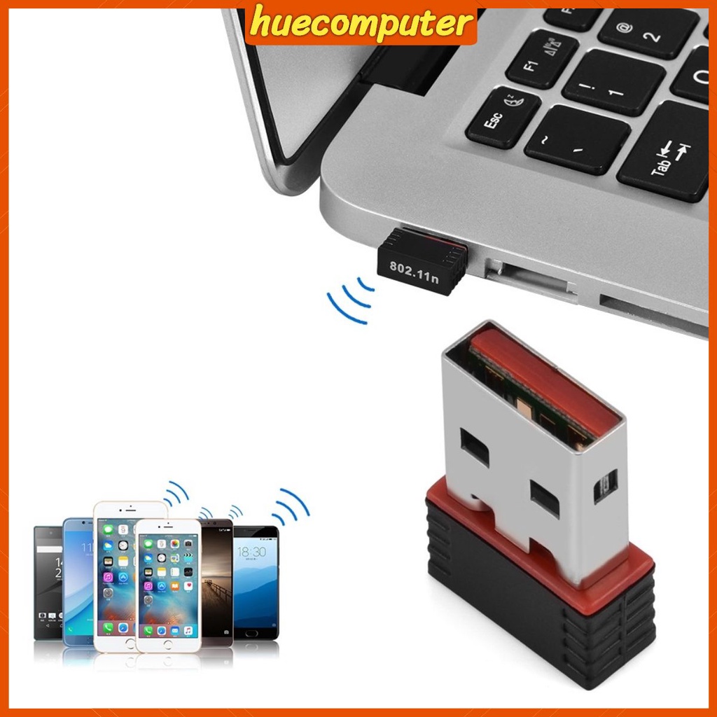 USB Wifi 802.11N ⭐Thu sóng wifi⭐ cho máy tính,laptop