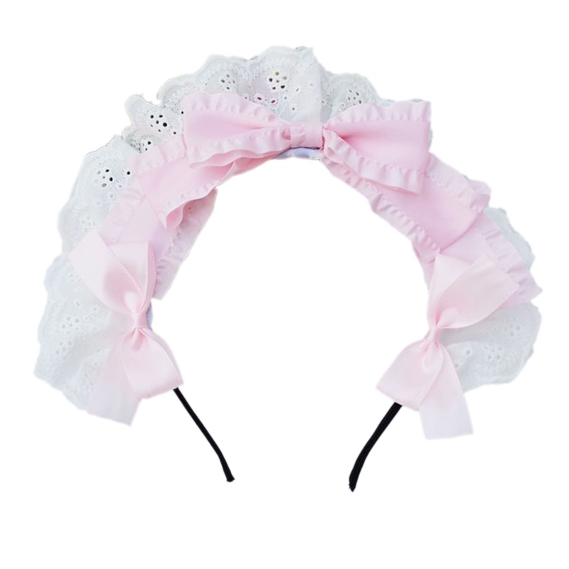 Băng Đô Nơ Cài Tóc Handmade Phong Cách Lolita