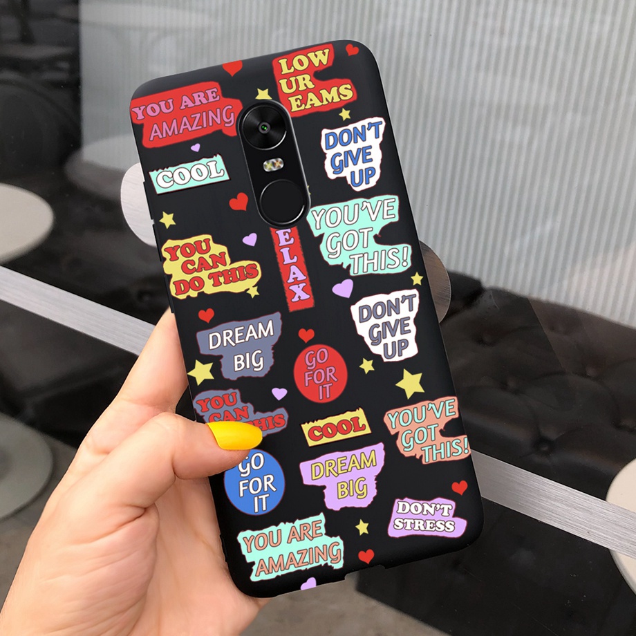 Ốp Điện Thoại TPU Dẻo Họa Tiết Hoạt Hình Màu Sắc Ngọt Ngào Xinh Xắn Cho Xiaomi Redmi Note 4X Redmi Note4X Note 4 X