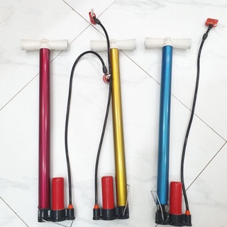 Bơm tay xe đạp, xe máy có bình hơi trợ lực