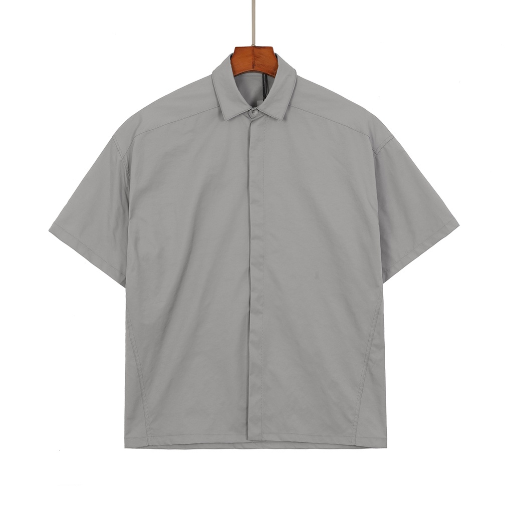 Áo sơ mi nylon tay ngắn thay đổi màu sắc FEAR OF GOD 7TH FOG phong cách đường phố