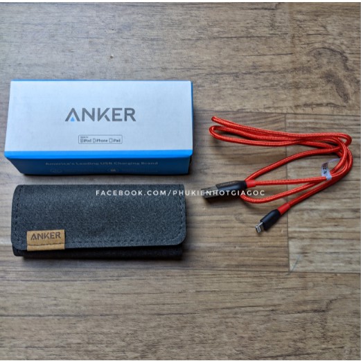 Cáp Lightning Anker Powerline+ - Dài 0.9m - A8121 / Cáp sạc nhanh Anker chuẩn MFI cho iPhone iPad dài 1.8m A7114