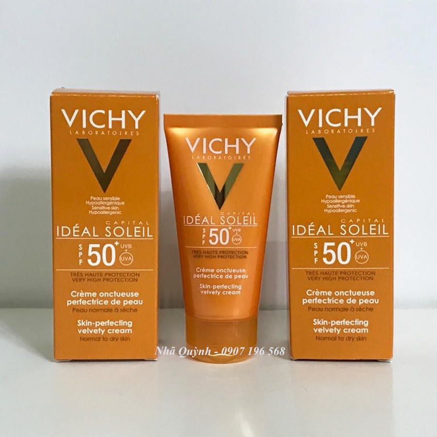 Kem chống nắng Vichy SPF50+ dành cho da thuờng đến khô 50ml