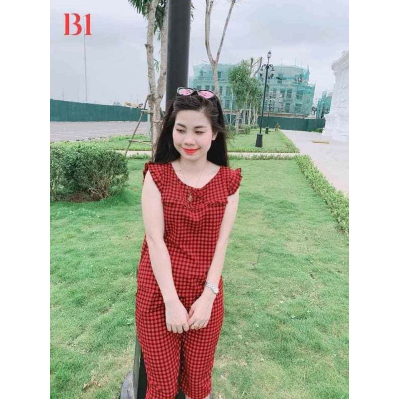 bộ đũi kẻ sọc