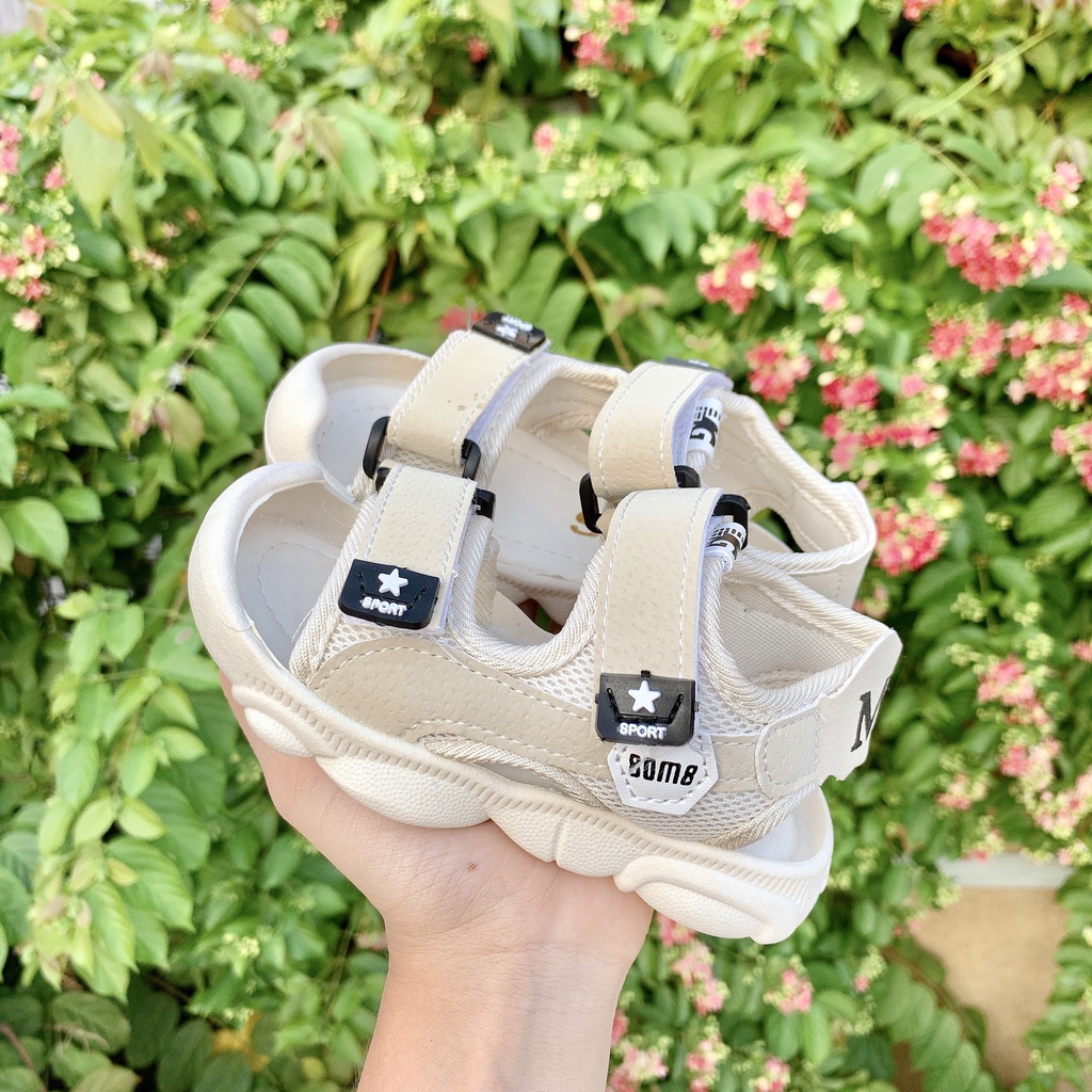 Giày sandal đế mềm thời trang mùa hè cho bé trai
