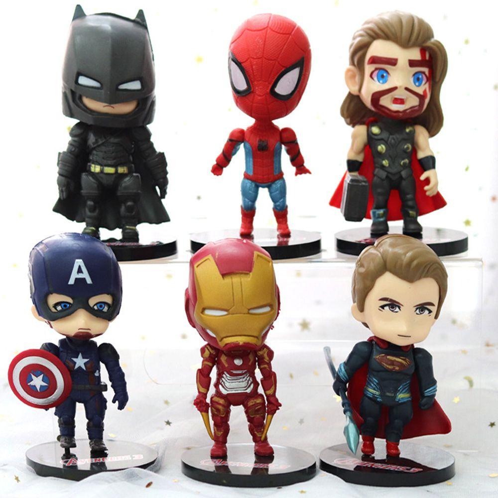 Topper Trang Trí Bánh Kem Hình Iron Man