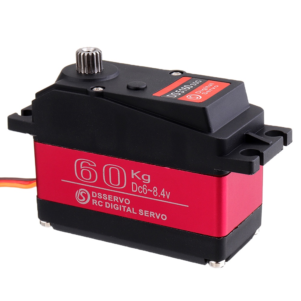 Động cơ servo kỹ thuật số DSSERVO DS5160 HV 60kg 180 /270 18T cho 1/5 Redcat HPI Baja 5B SS RC